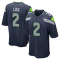 S.Seahawks #2 Drew Lock Player Navy Home Game Mdoa Stitched Jerseys