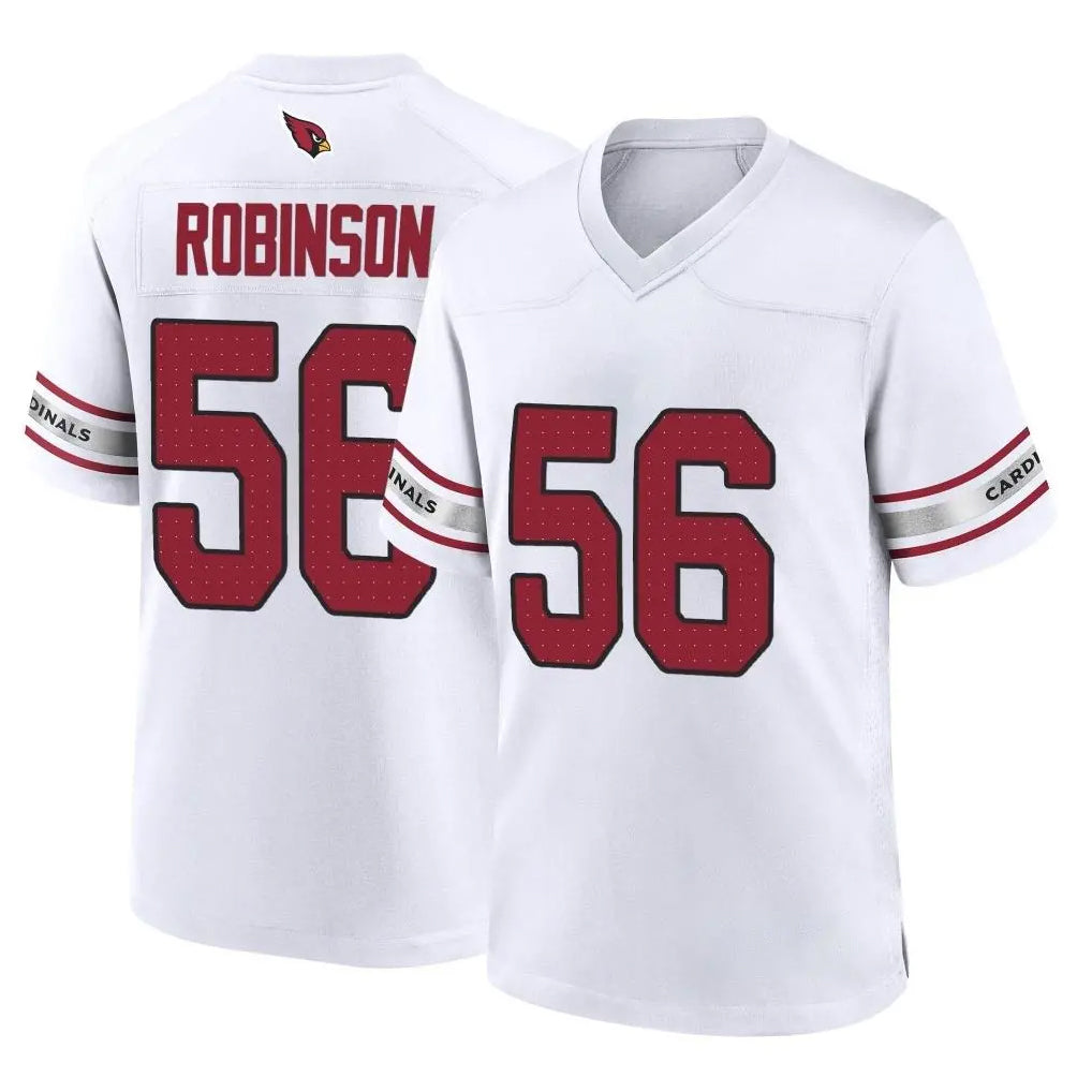 A.Cardinals #56 Darius Robinson Player White Home Game Mdoa Stitched Jerseys
