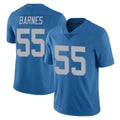 D.Lions #55 Derrick Barnes Player Blue Limited Throwback Vapor Untouchable Mdoa Stitched Jerseys