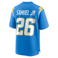 Mdoa LA.Chargers #26 Asante Samuel Jr. Powder Blue Player Game Jersey