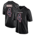 H.Texans #4 Woody Marks Player Black Fashion Home Game Mdoa Stitched Jerseys