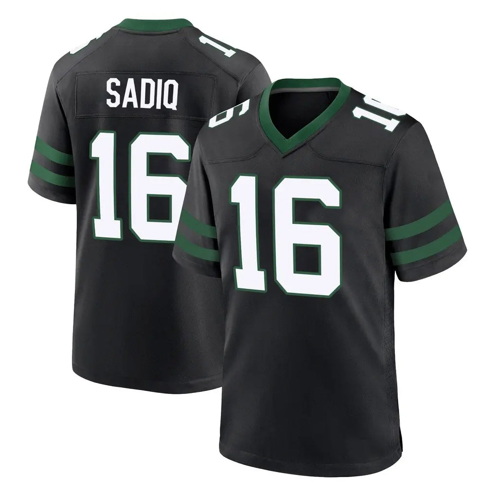 NY.Jets #16 Kenyon Sadiq Player Black Legacy Home Game Mdoa Stitched Jerseys