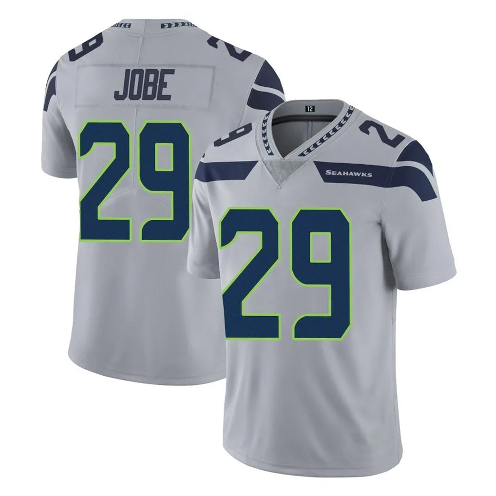 S.Seahawks #29 Josh Jobe Player Gray Limited Vapor Untouchable Home Game Mdoa Stitched Jerseys