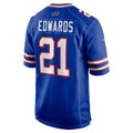 Mdoa B.Bills #21 Mike Edwards Royal Game Jersey