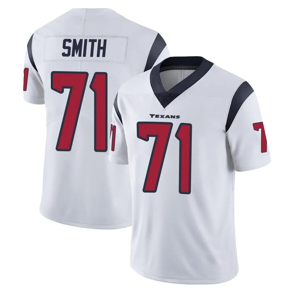 H.Texans #71 Braden Smith Player White Limited Vapor Untouchable Home Game Mdoa Stitched Jerseys