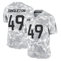 D.Broncos #49 Alex Singleton Player Arctic Camo Salute To Service Limited Mdoa Stitched Jerseys
