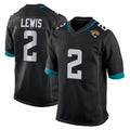 J.Jaguars #2 Jourdan Lewis Player Black Home Game Mdoa Stitched Jerseys