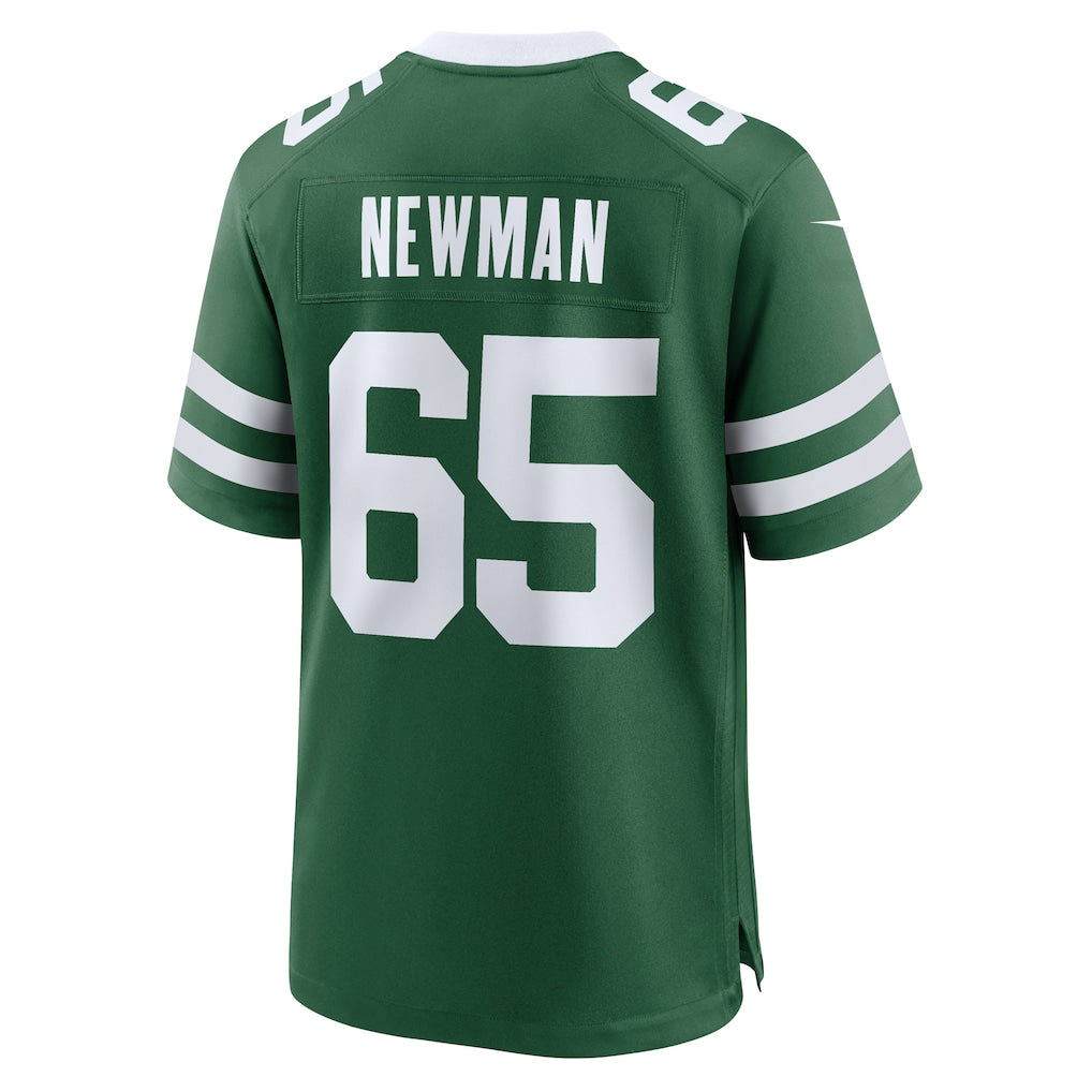 Mdoa NY.Jets #65 Xavier Newman Legacy Green Team Game Jersey