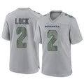 S.Seahawks #2 Drew Lock Player Gray Atmosphere Fashion Home Game Mdoa Stitched Jerseys