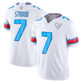 H.Texans #7 CJ Stroud Player Whtie 2026 Rivalries Vapor Limited Home Game Mdoa Stitched jerseys