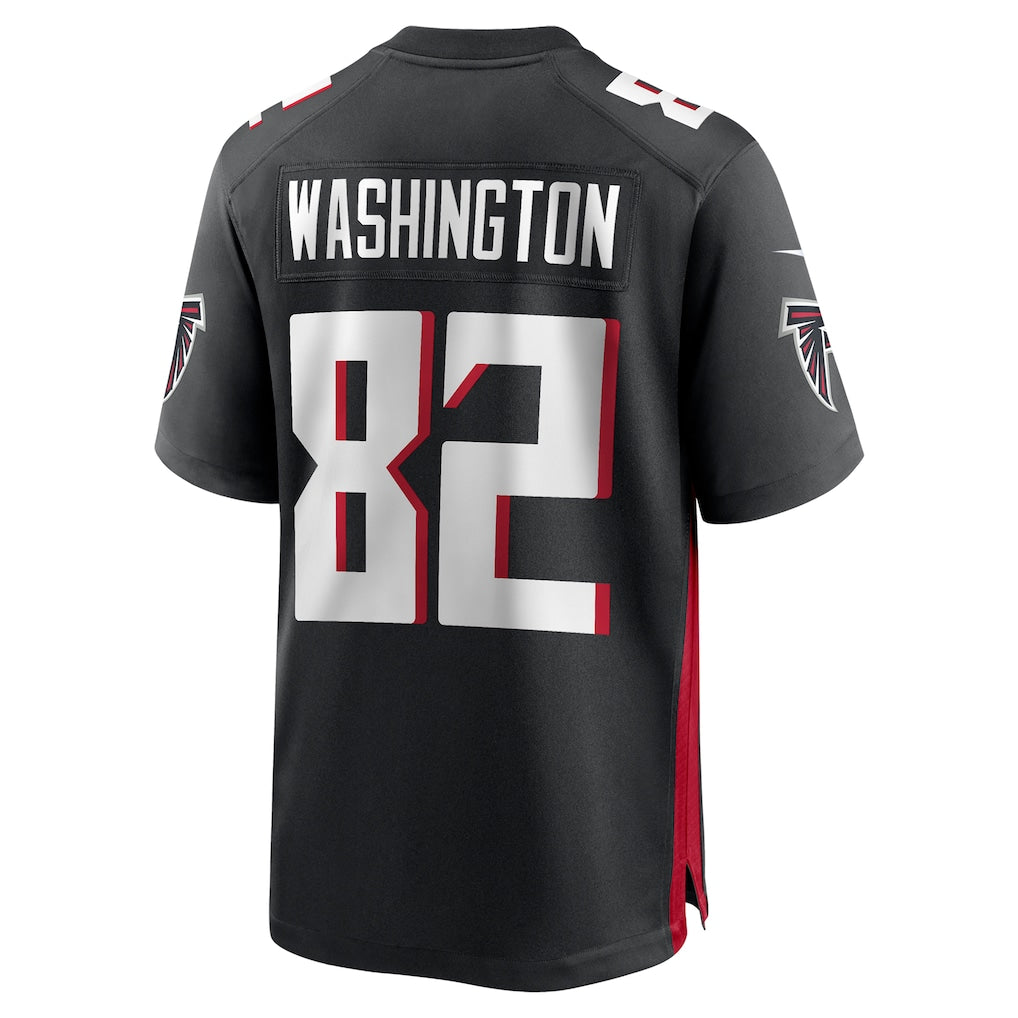 Mdoa A.Falcons #82 Casey Washington Black Team Game Jersey