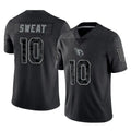 A.Cardinals #10 Josh Sweat Player Black RFLCTV Limited Home Game Mdoa Stitched Jerseys