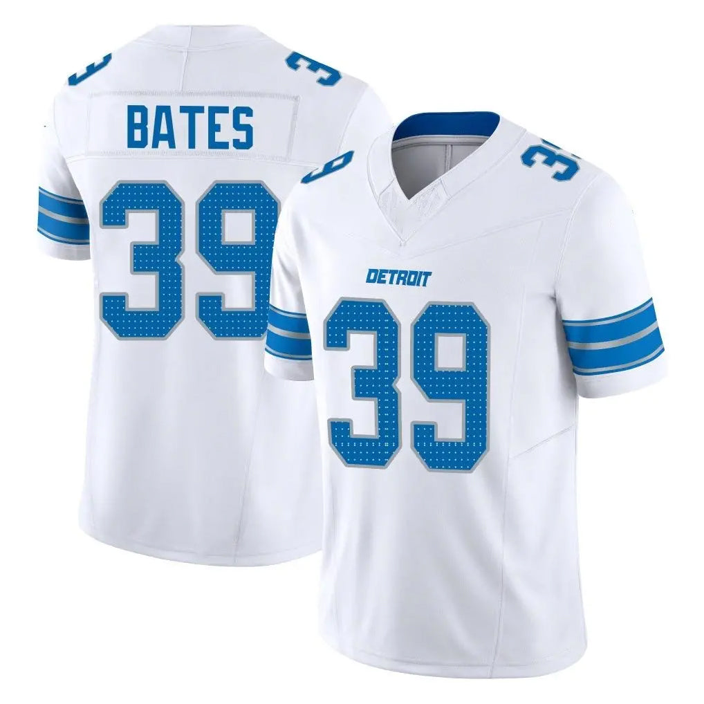 D.Lions #39 Jake Bates Player White Limited Vapor F.U.S.E. Alternate Home Game Mdoa Stitched Jerseys