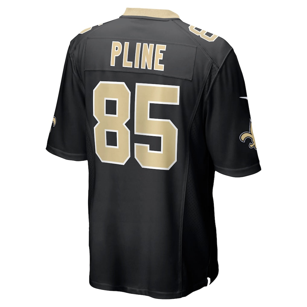 Mdoa NO.Saints #85 Mason Pline Black Team Game Jersey