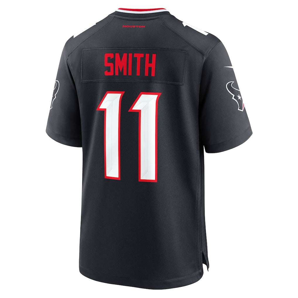 Mdoa H.Texans #11 Tremon Smith Navy Team Game Jersey