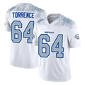 B.Bills #64 O'Cyrus Torrence Player White Rivalries Collection Limited Game Mdoa Stitched Jerseys