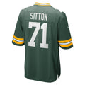 Mdoa GB.Packers #71 Josh Sitton Green Game Jersey