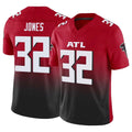 A.Falcons #32 Cash Jones Player Red Vapor F.U.S.E. Limited Home Game Mdoa Stitched Jerseys