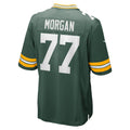 Mdoa GB.Packers #77 Jordan Morgan Green Game Jersey