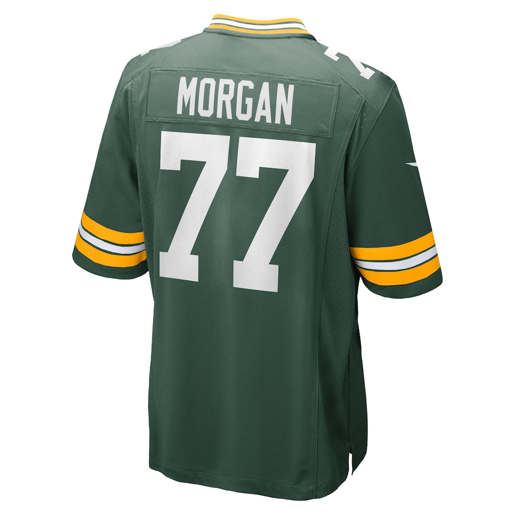 Mdoa GB.Packers #77 Jordan Morgan Green Game Jersey