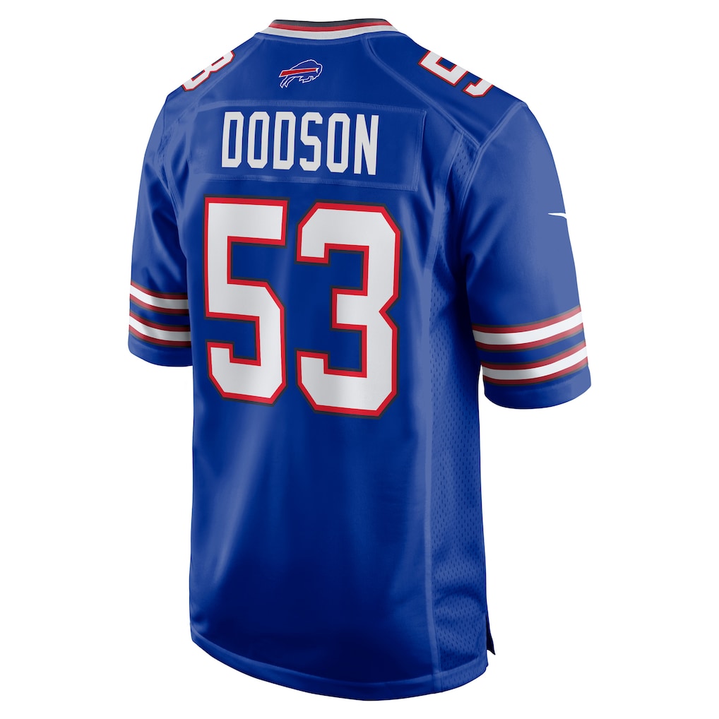 Mdoa B.Bills #53 Tyrel Dodson Royal Team Game Jersey