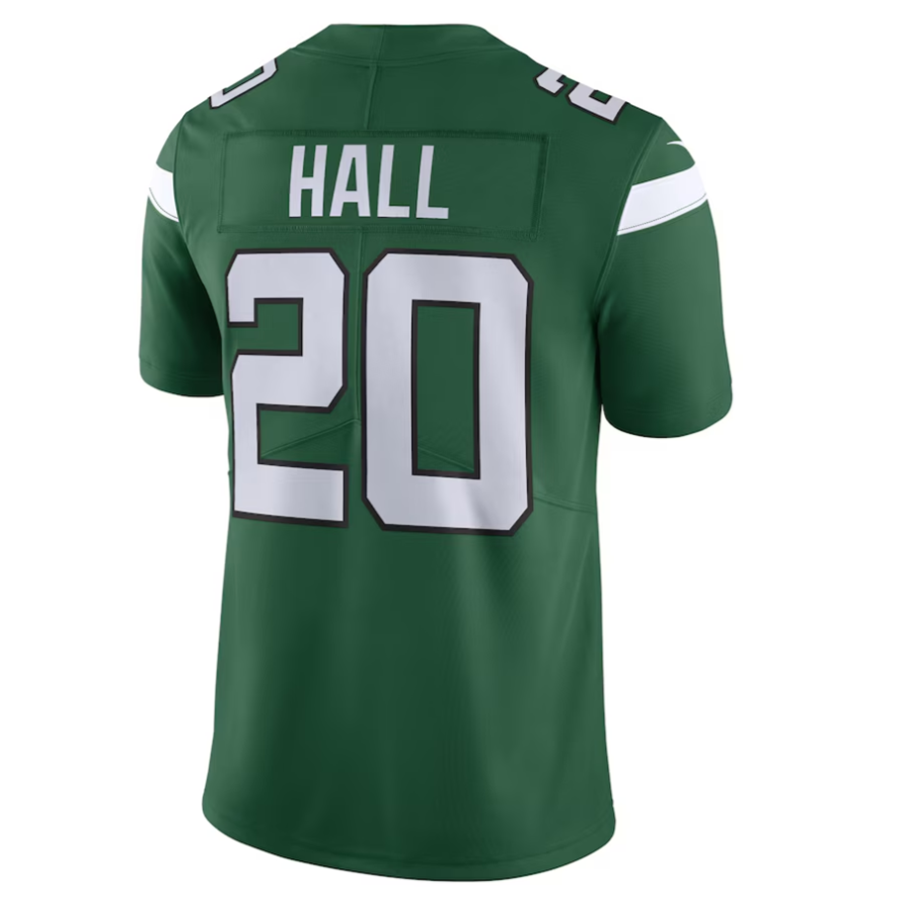 Mdoa #20 Breece Hall Player NY.Jets Gotham Green Vapor Untouchable Limited Stitched Jersey