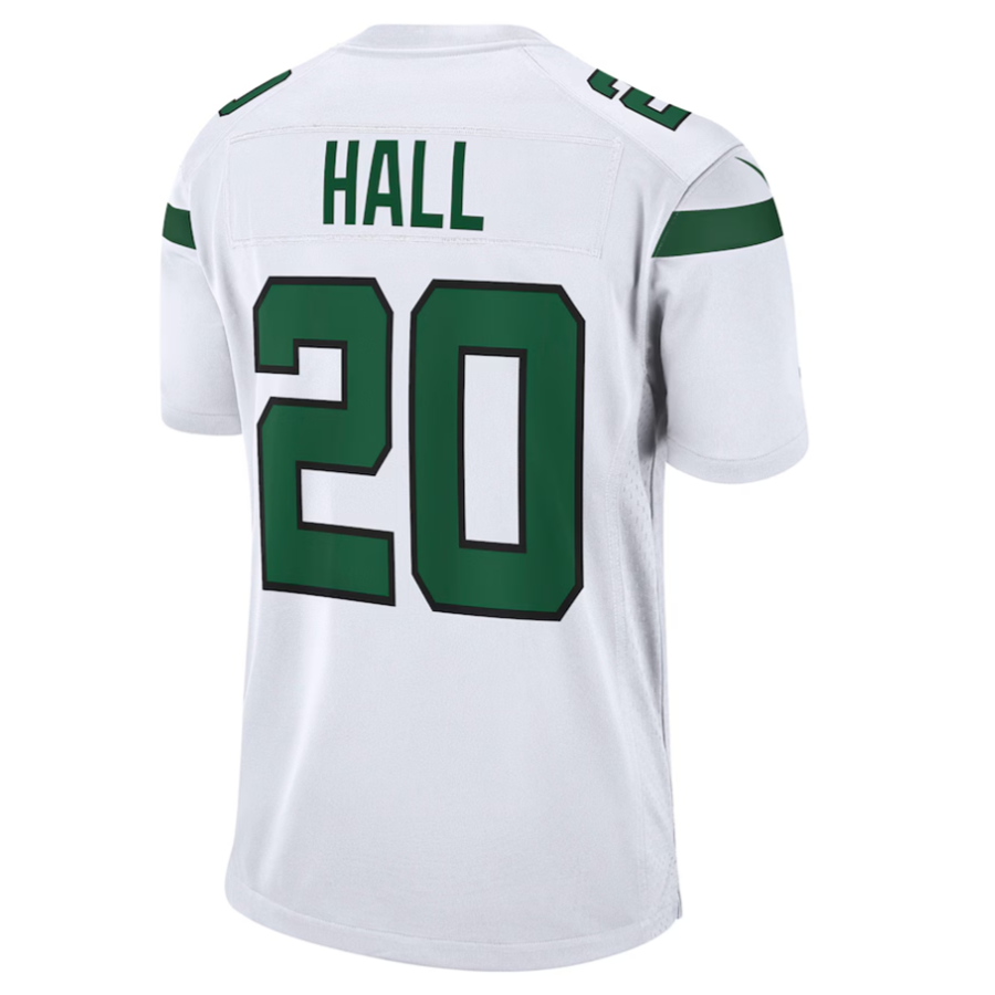 Mdoa #20 Breece Hall Player NY.Jets White Away Game Stitched Jersey