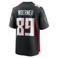Mdoa A.Falcons #89 Charlie Woerner Black Team Game Jersey
