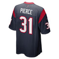 Mdoa H.Texans #31 Dameon Pierce Navy Game Player Jersey