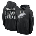 P.Eagles #52 Jonathan Greenard Player 2026 Black Logo Pullover Hoodies Limited Game Mdoa Stitched Jerseys