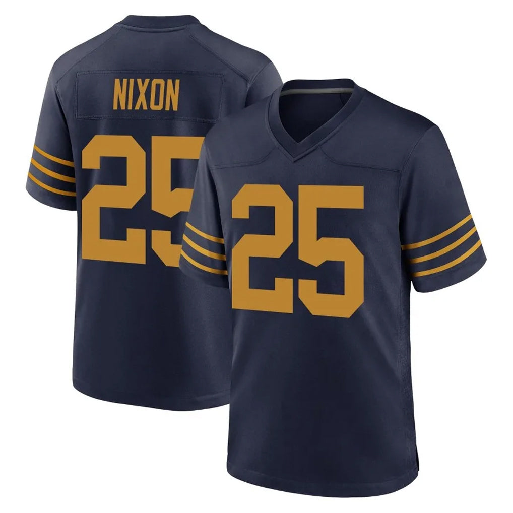 GB.Packers #25 Keisean Nixon Player Navy The 1923 Classic Home Game Mdoa Stitched Jerseys