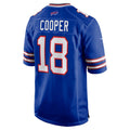 Mdoa B.Bills #18 Amari Cooper Royal Game Jersey