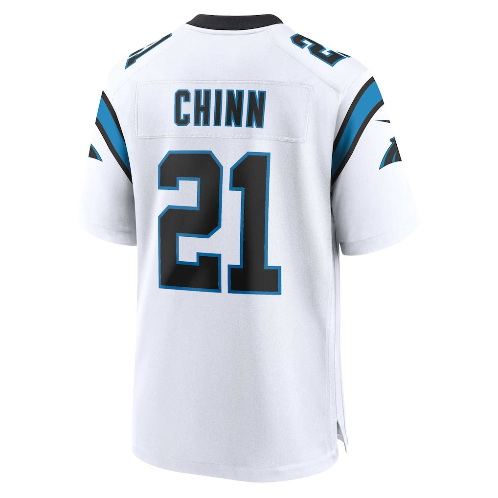 Mdoa C.Panthers #21 Jeremy Chinn White Game Jersey