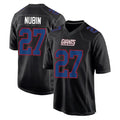 NY.Giants #27 Tyler Nubin Player Carbon Fashion Limited Home Game Mdoa Stitched Jerseys