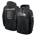S.Seahawks #0 DeMarcus Lawrence Player 2026 Black Logo Pullover Hoodies Limited Game Mdoa Stitched Jerseys