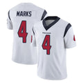 H.Texans #4 Woody Marks Player White Limited Vapor Untouchable Home Game Mdoa Stitched Jerseys
