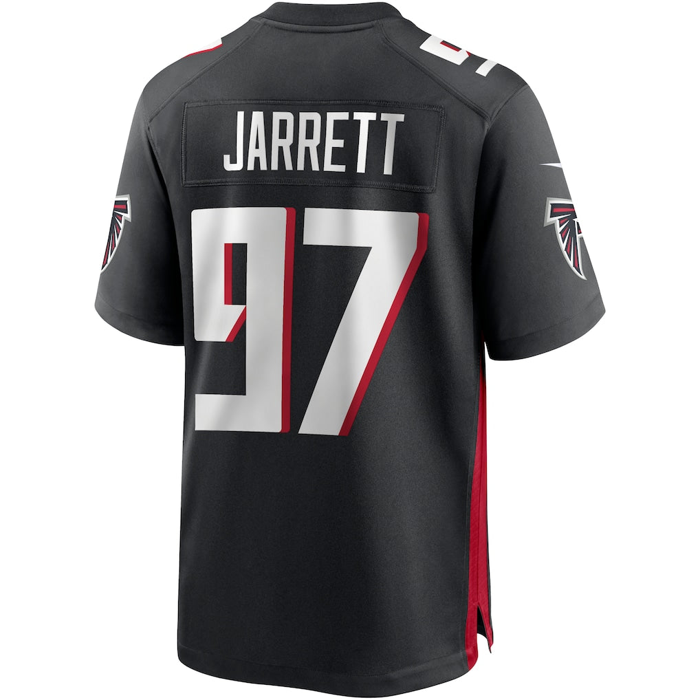 Mdoa A.Falcons #97 Grady Jarrett Black Team Game Jersey