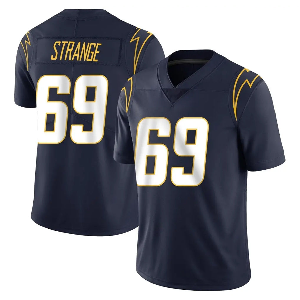 LA.Chargers #69 Cole Strange Player Navy Limited Vapor Untouchable Home Game Stitched Jerseys