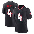 H.Texans #4 Woody Marks Player Navy Team Home Game Mdoa Stitched Jerseys