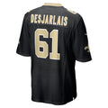 Mdoa NO.Saints #61 Drew Desjarlais Black Game Player Jersey