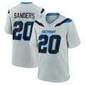 D.Lions #20 Barry Sanders Player Silver 2026 Rivalries Collection Home Game Mdoa Stitched Jerseys