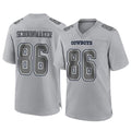 D.Cowboys #86 Luke Schoonmaker Player Gray Atmosphere Fashion Home Game Mdoa Stitched Jerseys