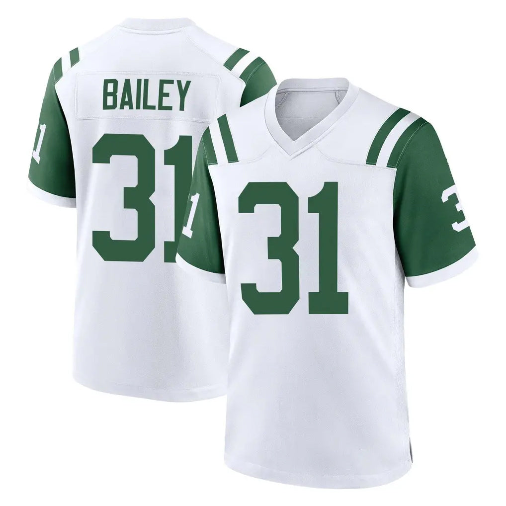 NY.Jets #31 David Bailey Player White Classic Home Game Mdoa Stitched Jerseys