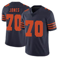 C.Bears #70 Braxton Jones Player Navy Blue Alternate Vapor Untouchable Limited Mdoa Stitched Jerseys