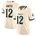 J.Jaguars #12 Travis Hunter Player Natural Limited 2026 Rivalries Collection Game Mdoa Stitched Jerseys