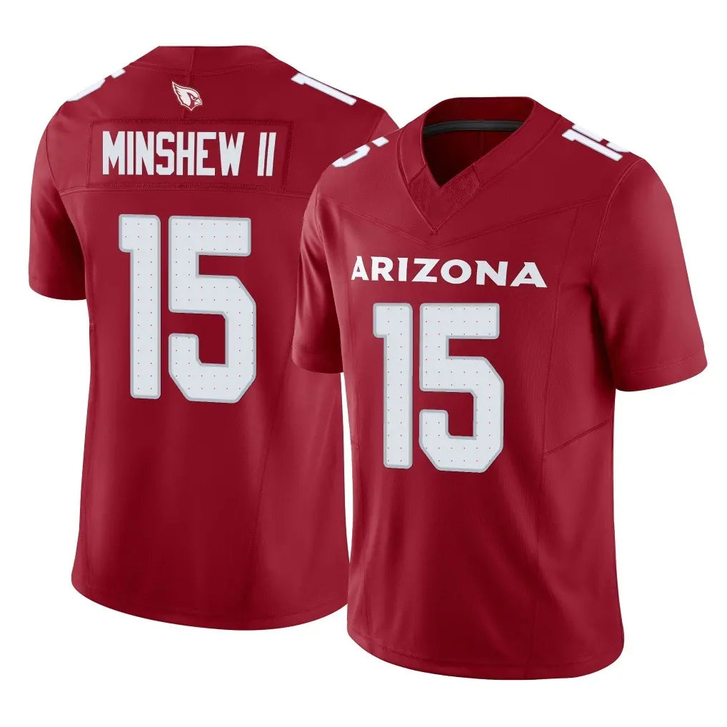 A.Cardinals #15 Gardner Minshew II Player Cardinal Vapor F.U.S.E. Limited Home Game Mdoa Stitched Jerseys