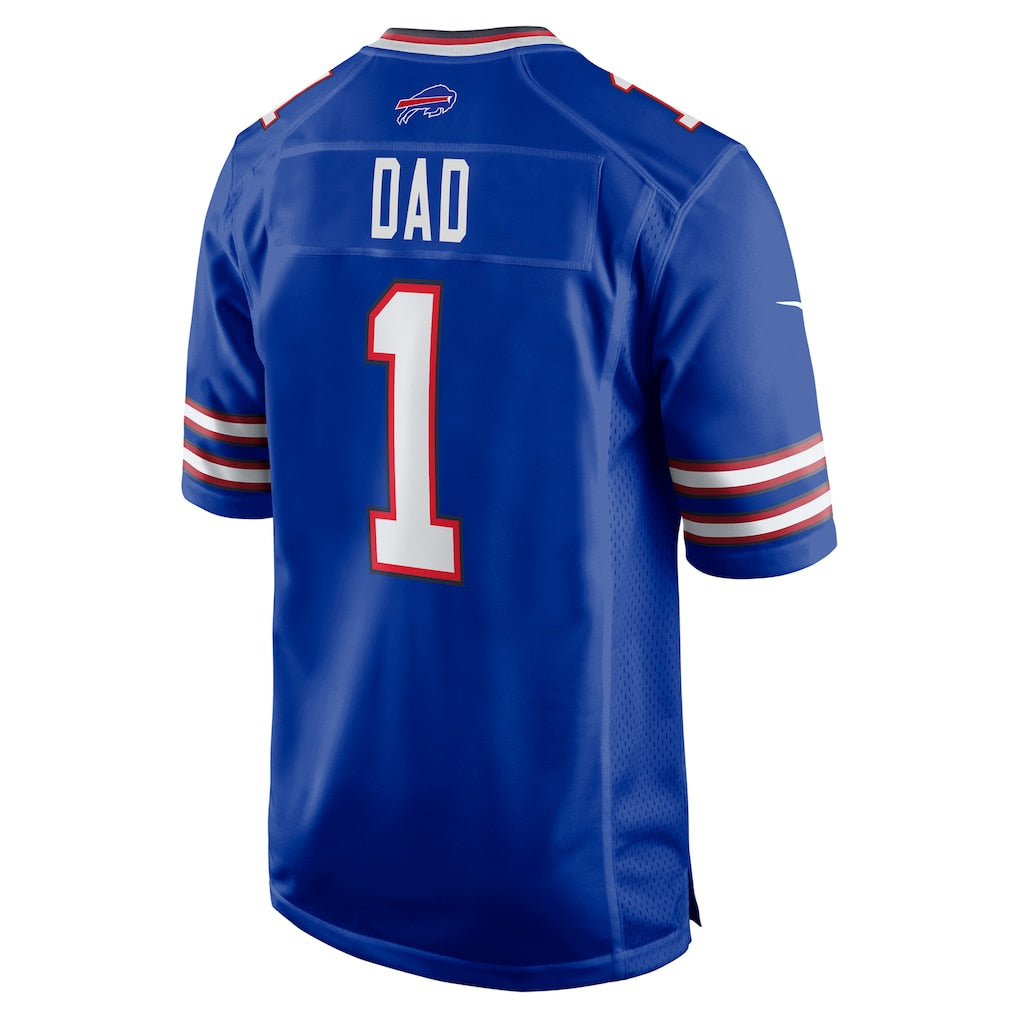 Mdoa B.Bills #1 Dad Royal Game Jersey
