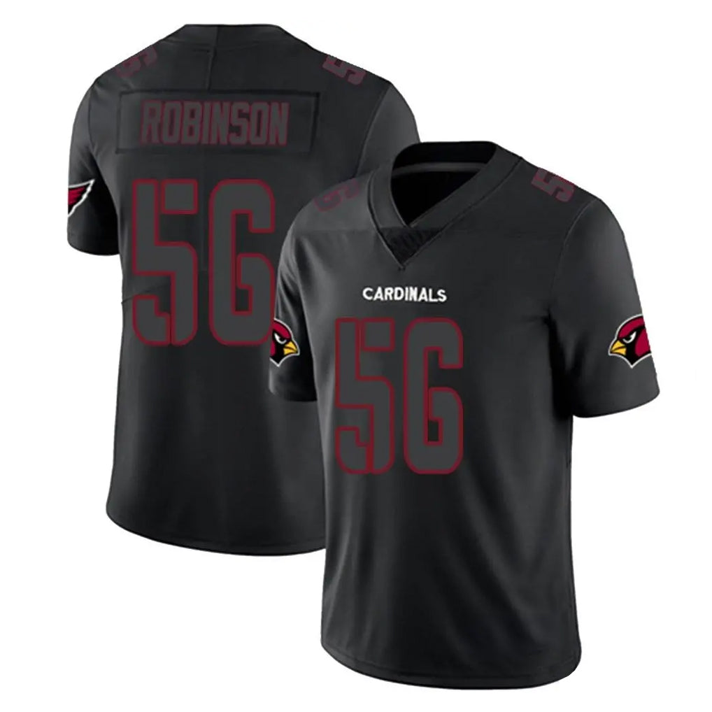 A.Cardinals #56 Darius Robinson Player Black Impact Limited Home Game Mdoa Stitched Jerseys