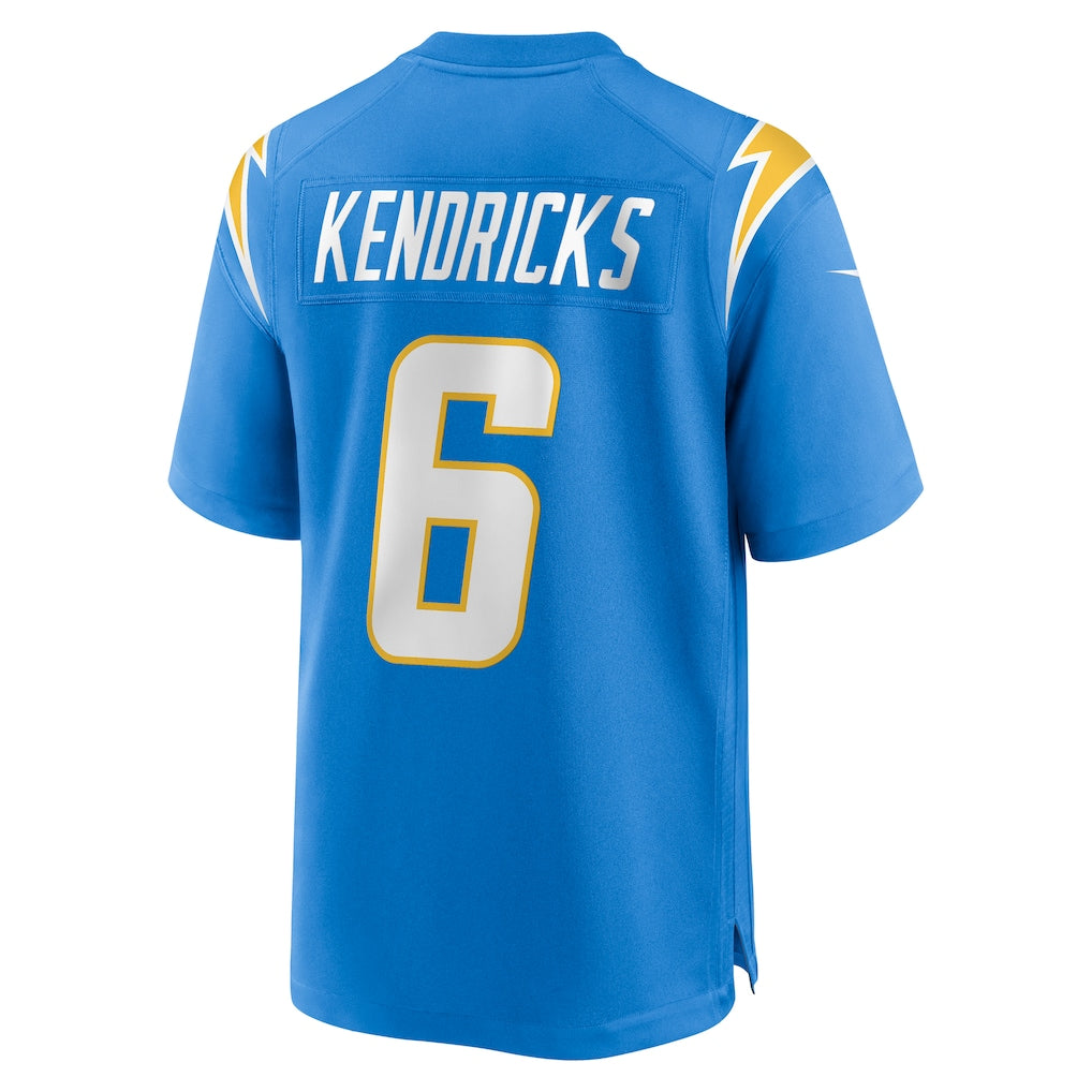 Mdoa LA.Chargers #6 Eric Kendricks Powder Blue Player Game Jersey