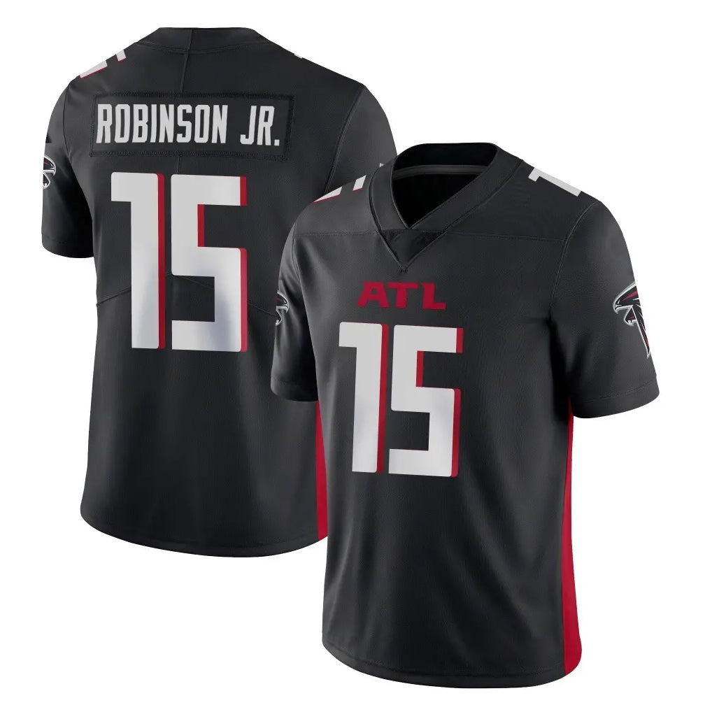 A.Falcons #15 Brian Robinson Player Black Vapor Untouchable Limited Home Game Mdoa Stitched Jerseys